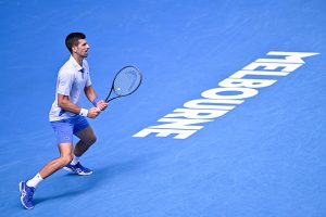 Novak Djokovic during the Australian Open AO 2024