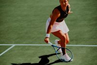 Jessica Pegula playing tennis