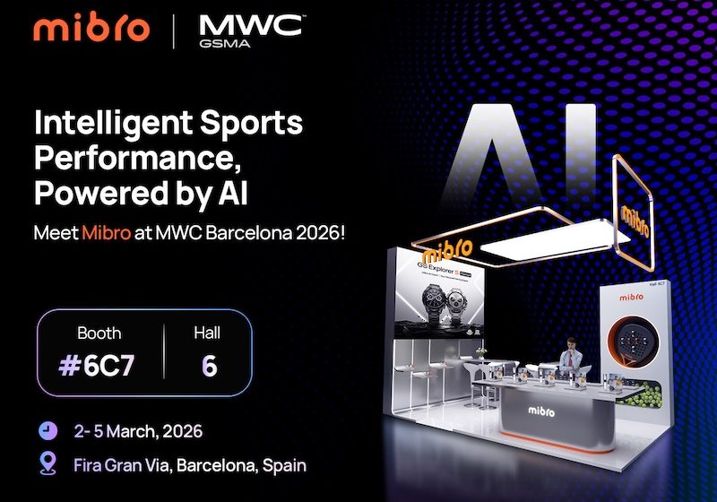 Invitation to Visit Mibro at MWC 2026 – Hall 6, Booth 6C7