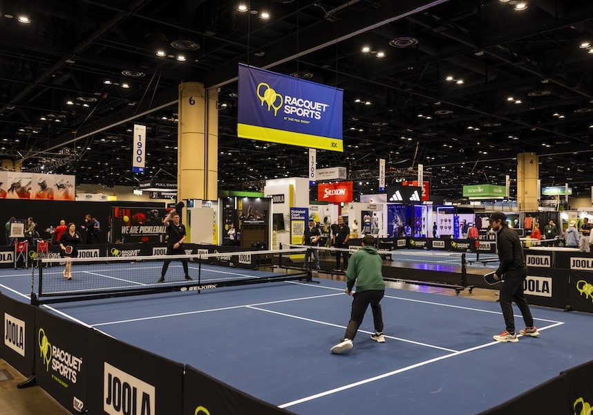 ORLANDO, FL - JANUARY 21: The racquet sports activation at the PGA Show at Orange County Convention Center on Wednesday, January 21, 2026 in Orlando, Florida. (Photo by Nicole Saunderson/PGA of America)